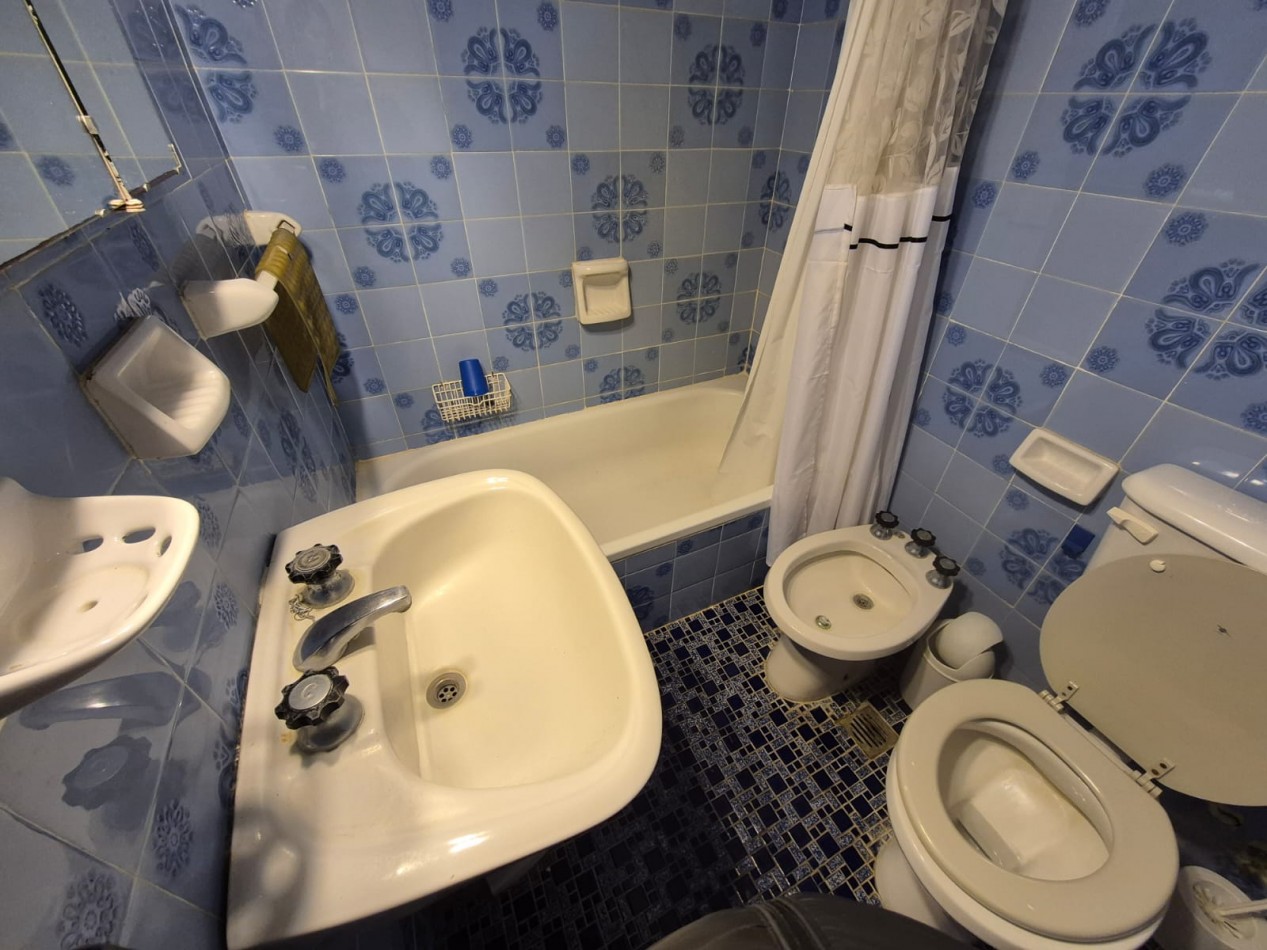 Departamento en Venta 3 Ambientes mas Dependencia de Servicio Zona I frente al mar - Miramar