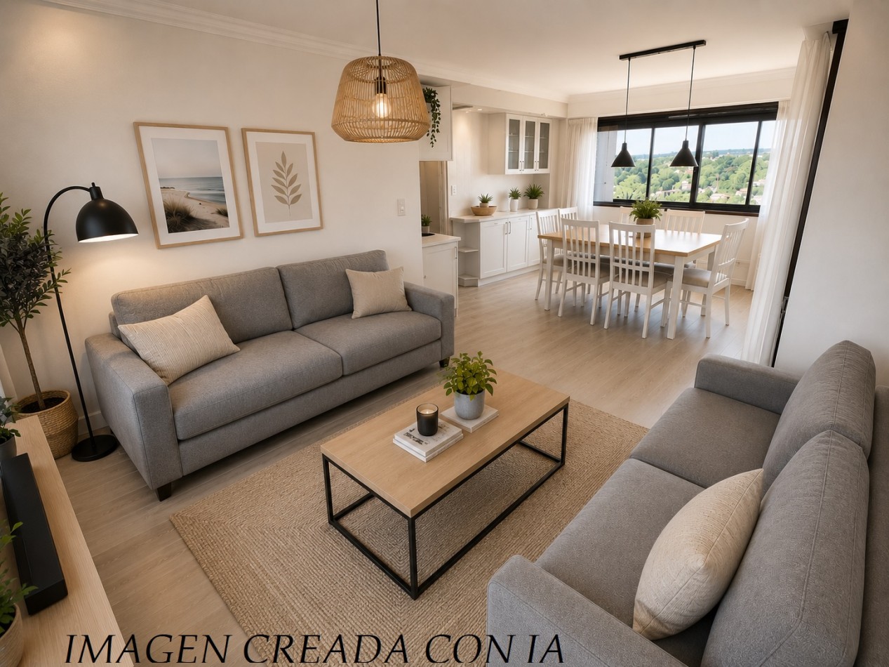 Departamento de 3 ambientes en venta en Zona I Edifcio Astor III Miramar con Cochera y Baulera