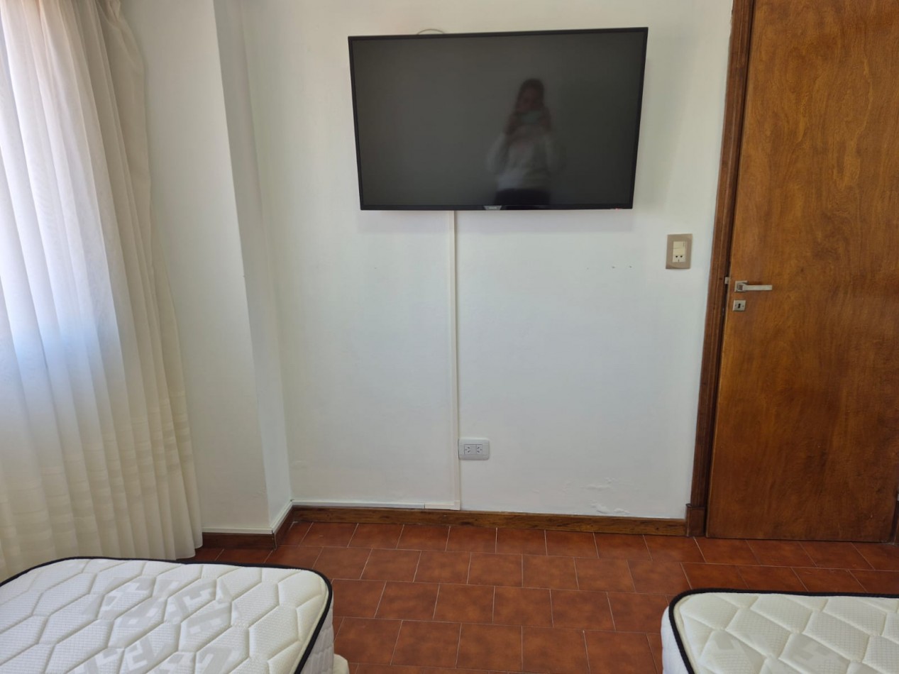 Departamento 3 Ambientes Con Cochera En Alquiler Temporario Miramar 