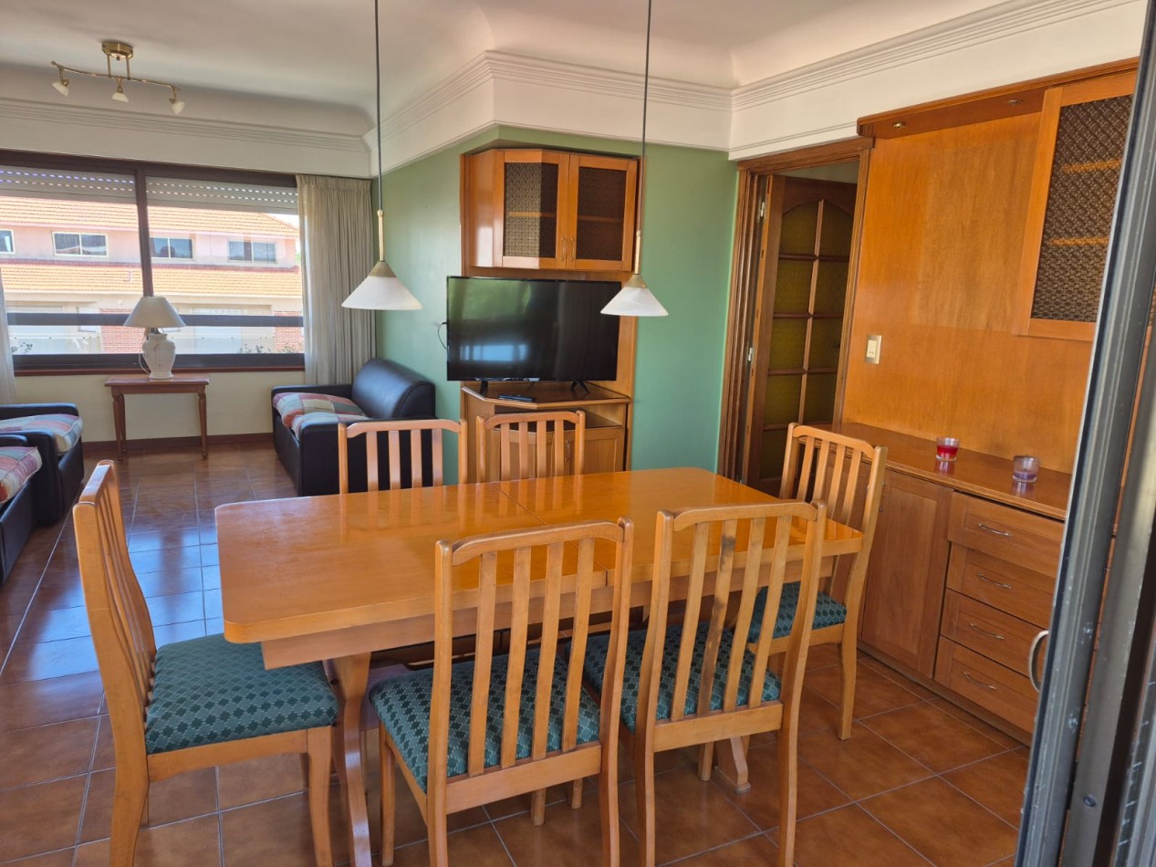 Departamento 3 Ambientes Con Cochera En Alquiler Temporario Miramar 