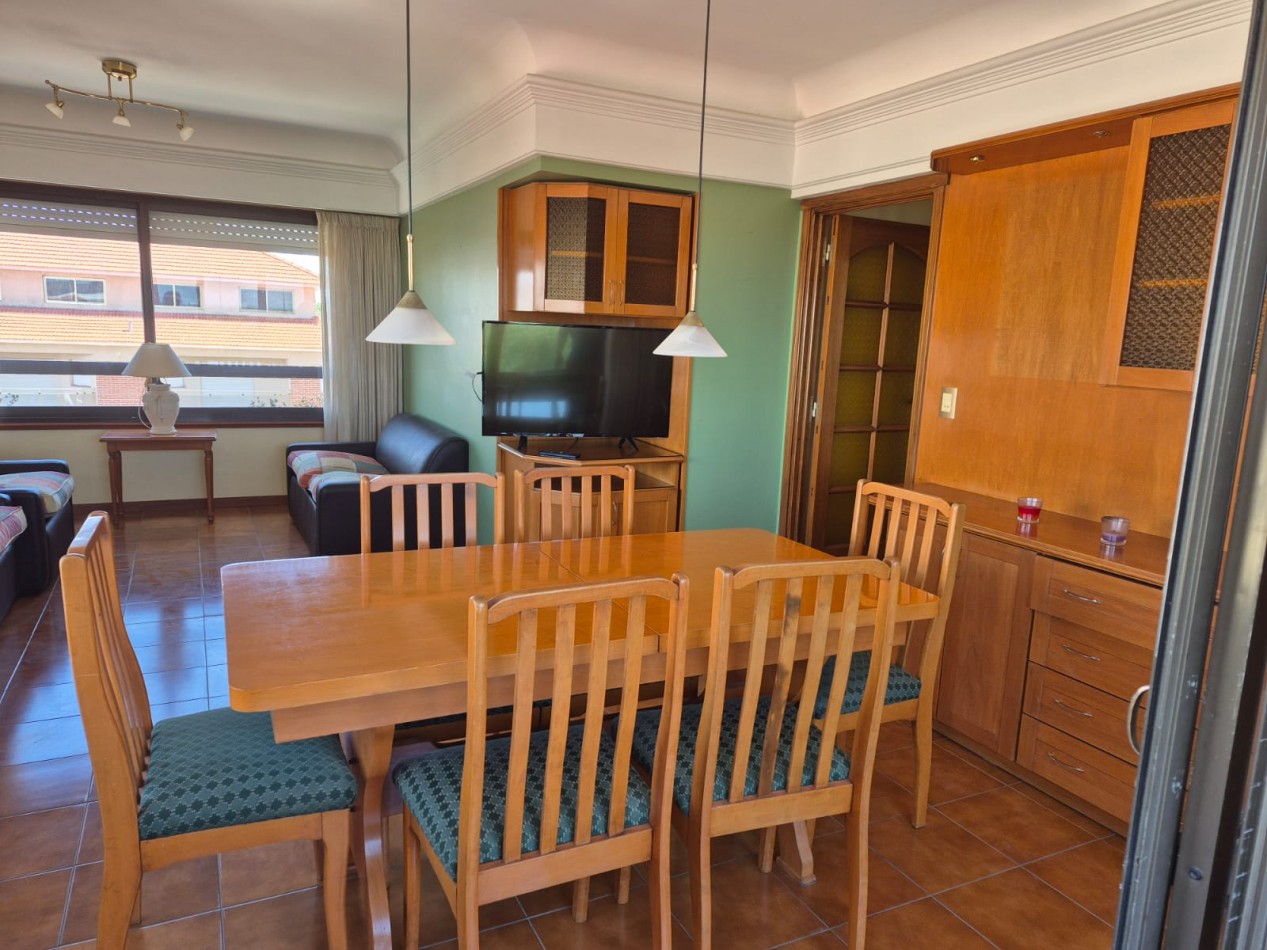 Departamento 3 Ambientes Con Cochera En Alquiler Temporario Miramar 