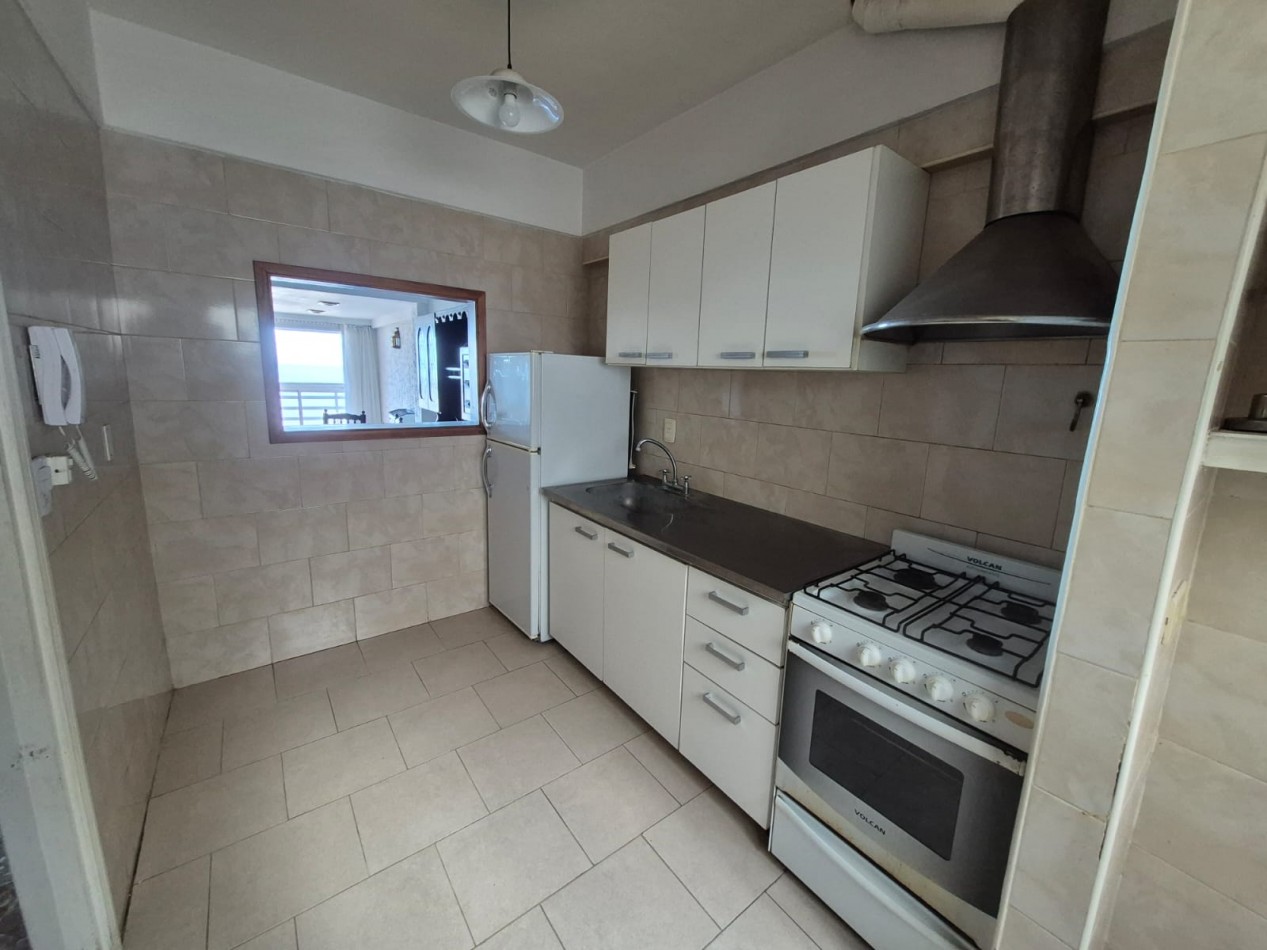 En venta Departamento de 3 Ambientes vista al mar Zona I - Miramar