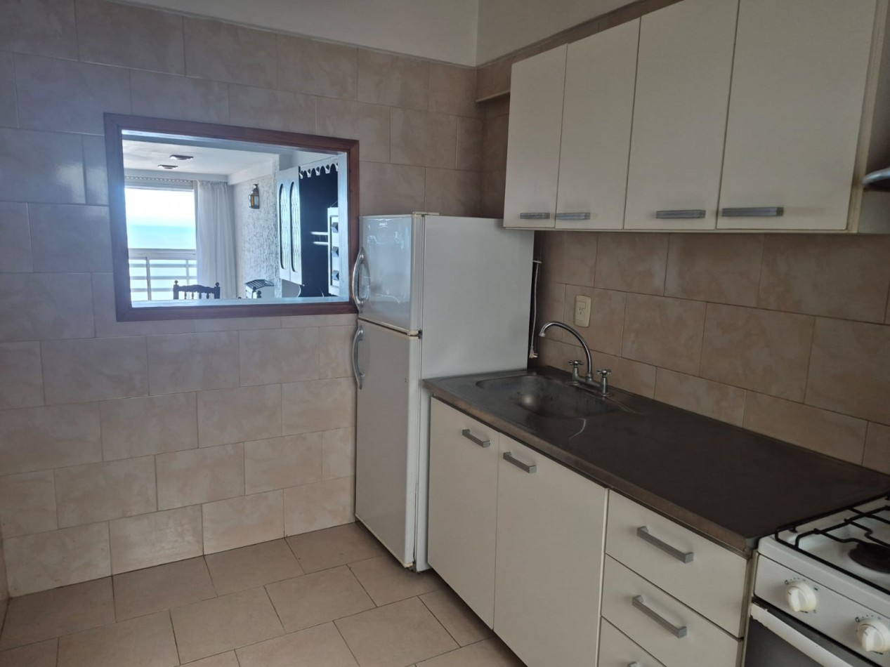 En venta Departamento de 3 Ambientes vista al mar Zona I - Miramar